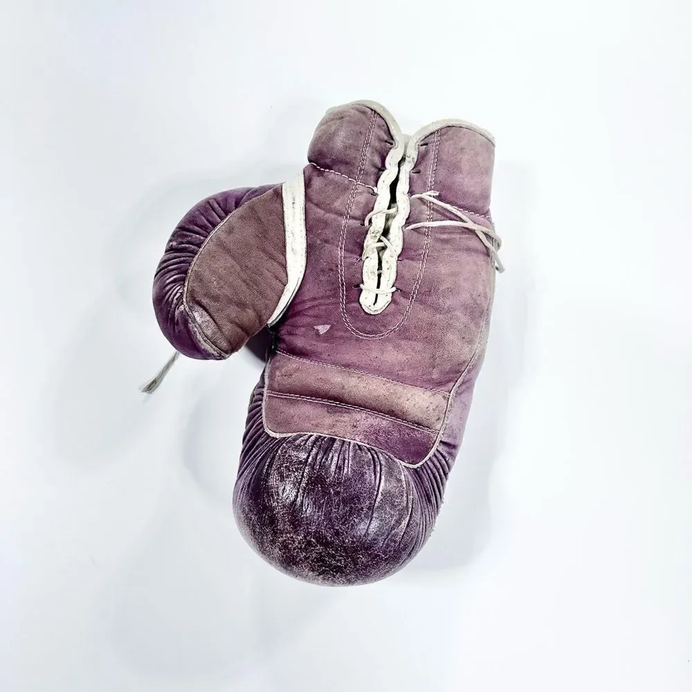 Vintage single boxing glove